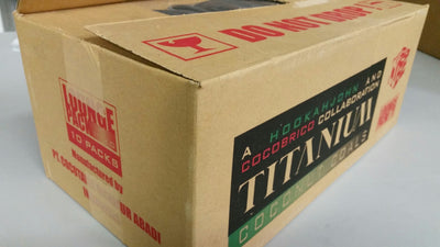 Titanium Coconut Coal "The CUBE" 10Kg Lounge Box