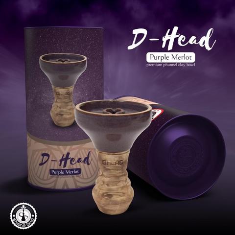 ORACLE HOOKAH® Shisha Head - Premium Glaze Clay Head - Bowl for