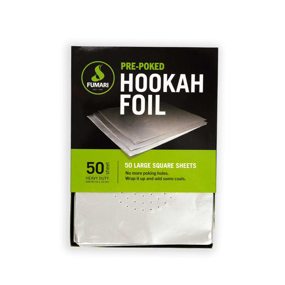 Fumari Pre-Poked Hookah Foil