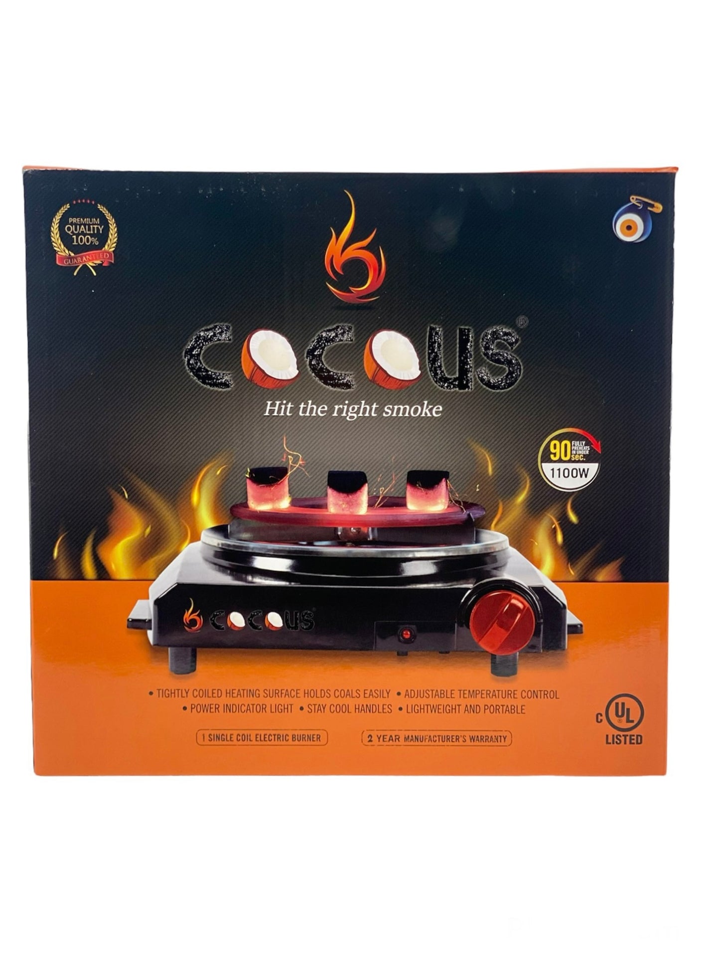 COCOUS Hookah Burners 1100W (large)