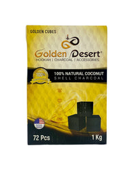 Golden Desert Charcoal 72PC (Cubes)