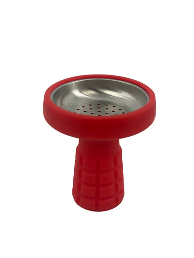 Zebra Silicone Screen Hookah Bowl