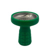 Zebra Silicone Screen Hookah Bowl