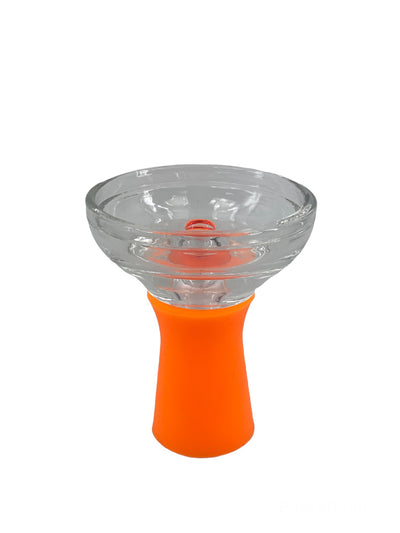 Zebra Silicone Glass Funnel Bowl