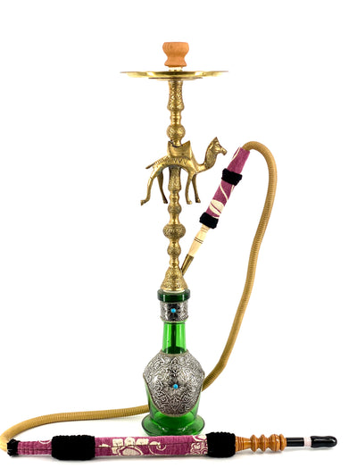 Elmas Brass Camel Hookah