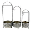 Star Elegant Charcoal Baskets