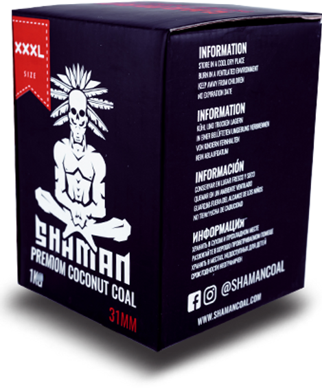 Shaman Coconut Charcoal