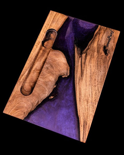 Wood Poxy Hookah Board